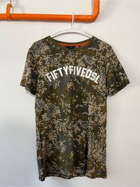 Mens DSL55 camo tee
